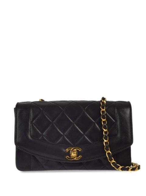 HOT SALE CHANEL 1992 small Diana shoulder bag Women