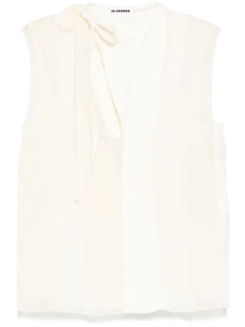 Jil Sander panelled tank top