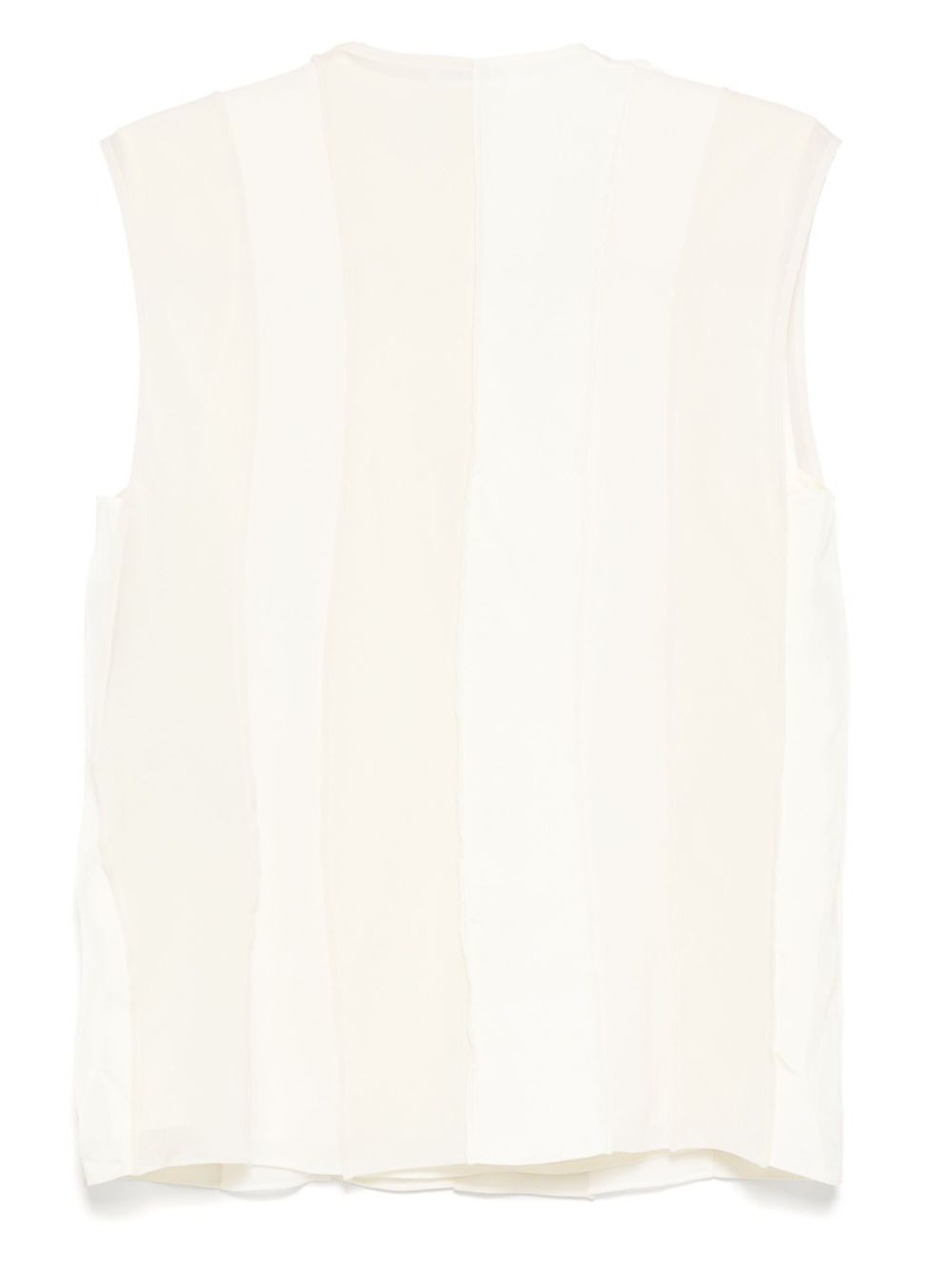 Jil Sander Tanktop met vlakken - Wit