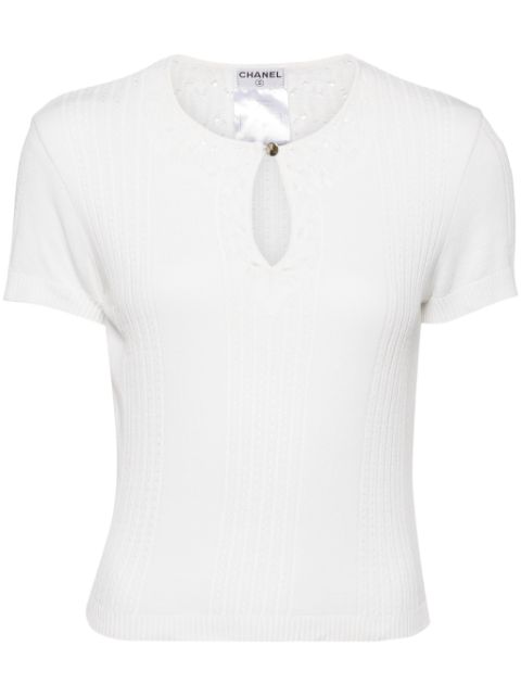 CHANEL 2002 short-sleeved shirt Women