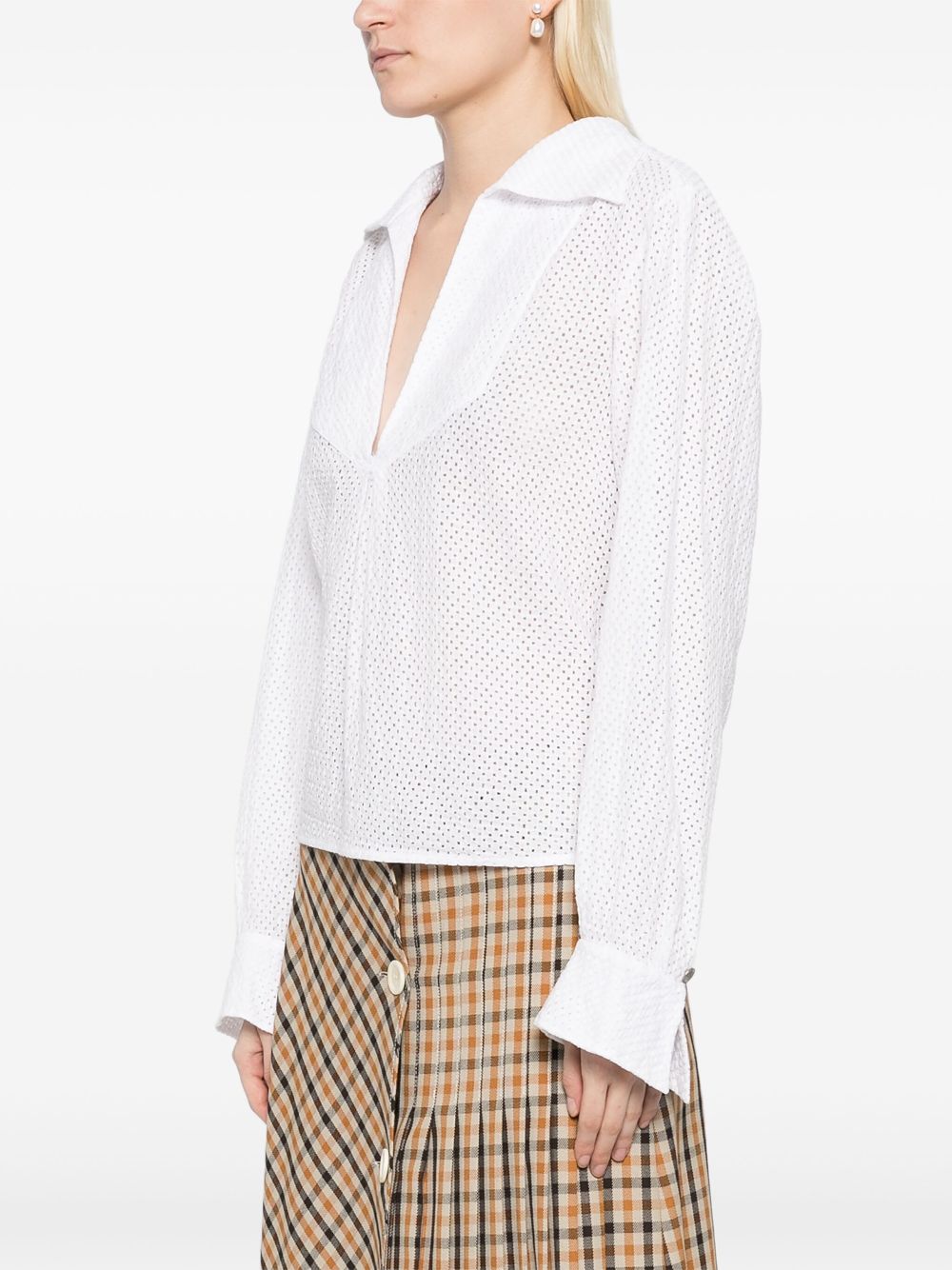 CHANEL 2000 long-sleeved shirt Women