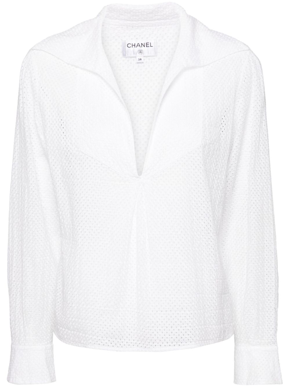 CHANEL 2000 long-sleeved shirt Women