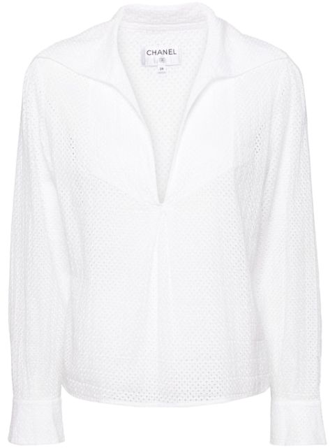 CHANEL 2000 long-sleeved shirt Women