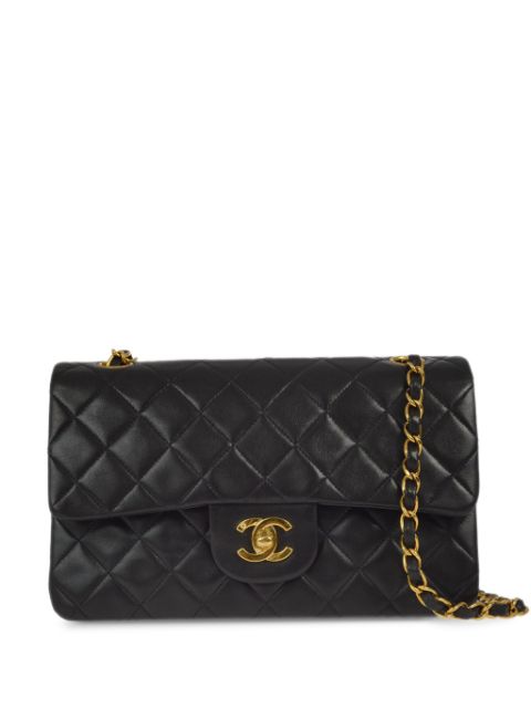 HOT SALE CHANEL 1995 small Classic Double Flap shoulder bag Women