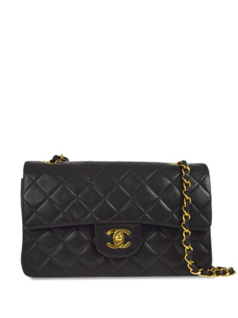 HOT SALE CHANEL 1995 small Classic Double Flap shoulder bag Women