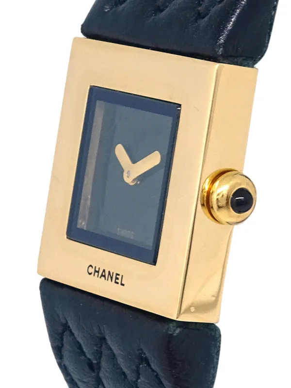 CHANEL Pre-Owned 1993 プレオウンド マトラッセ 19mm | ブラック 