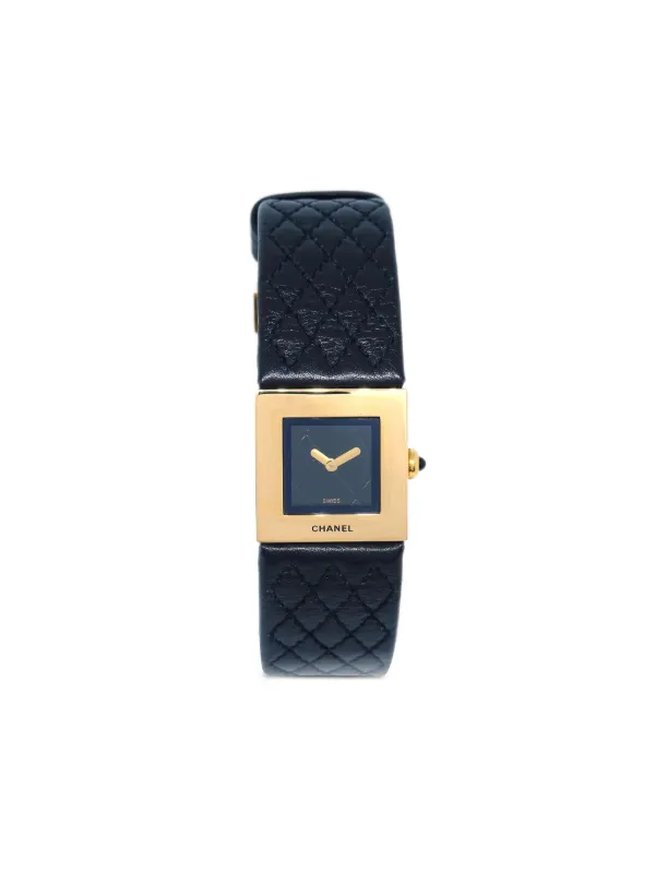 CHANEL Pre-Owned 1993 プレオウンド マトラッセ 19mm | ブラック 