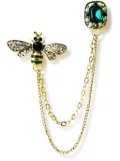 Hzmer Jewelry Luxo Bee brooch - Gold
