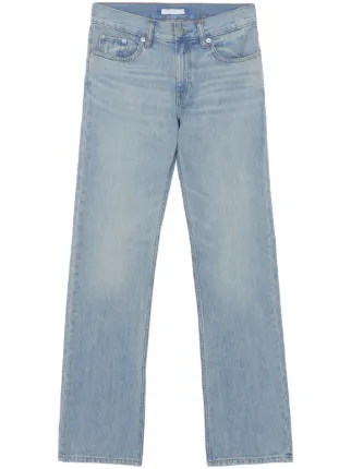 Helmut Lang low-rise straight-leg Jeans | Blue | FARFETCH