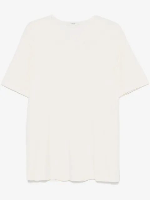 LEMAIRE ribbed U-neck T-shirt