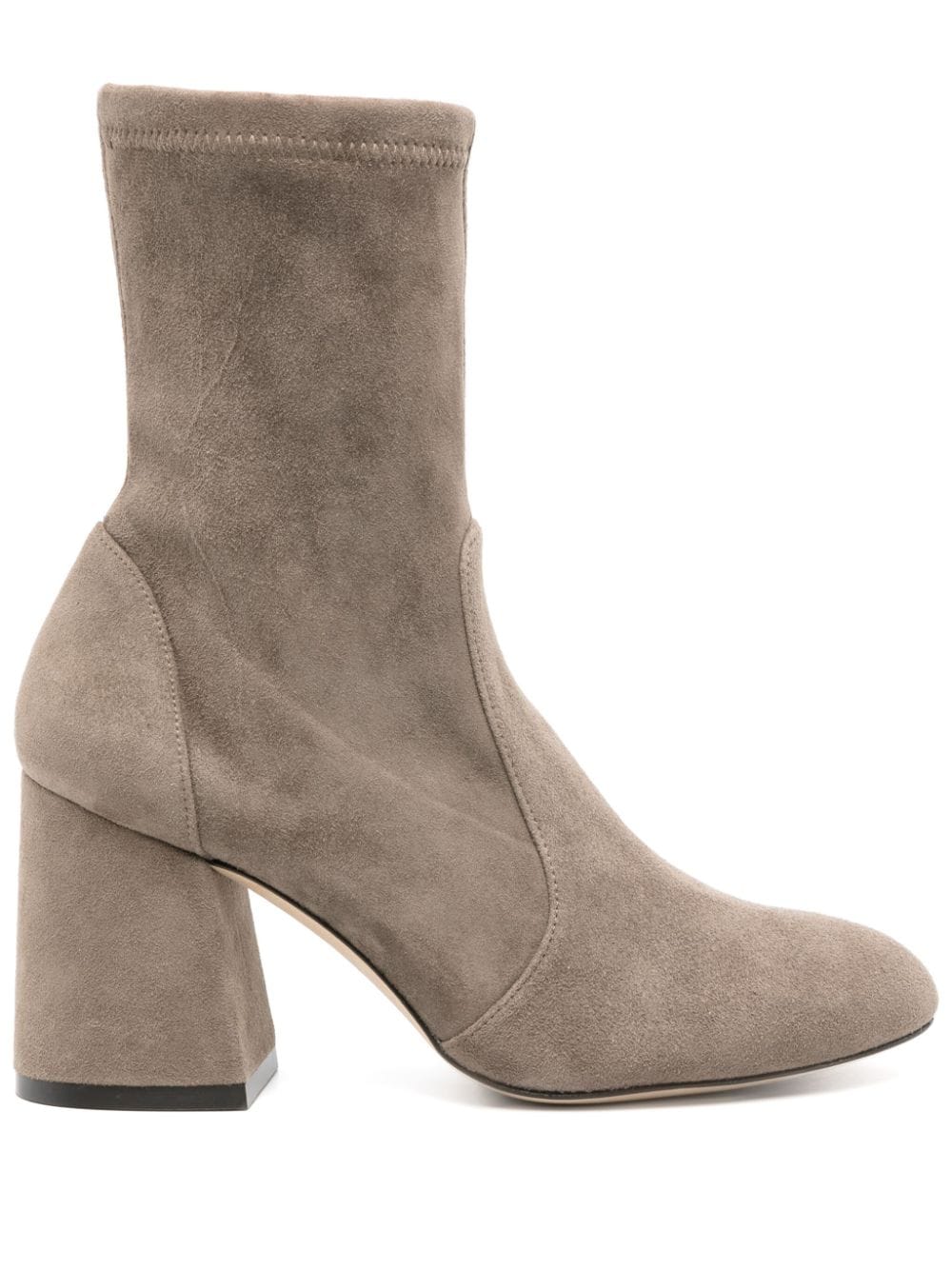 Stuart Weitzman 85mm Flareblock boots Grey