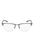 Nike metal rectangle glasses - Silver