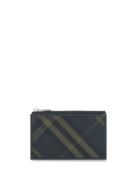 Burberry tartan check cardholder Men