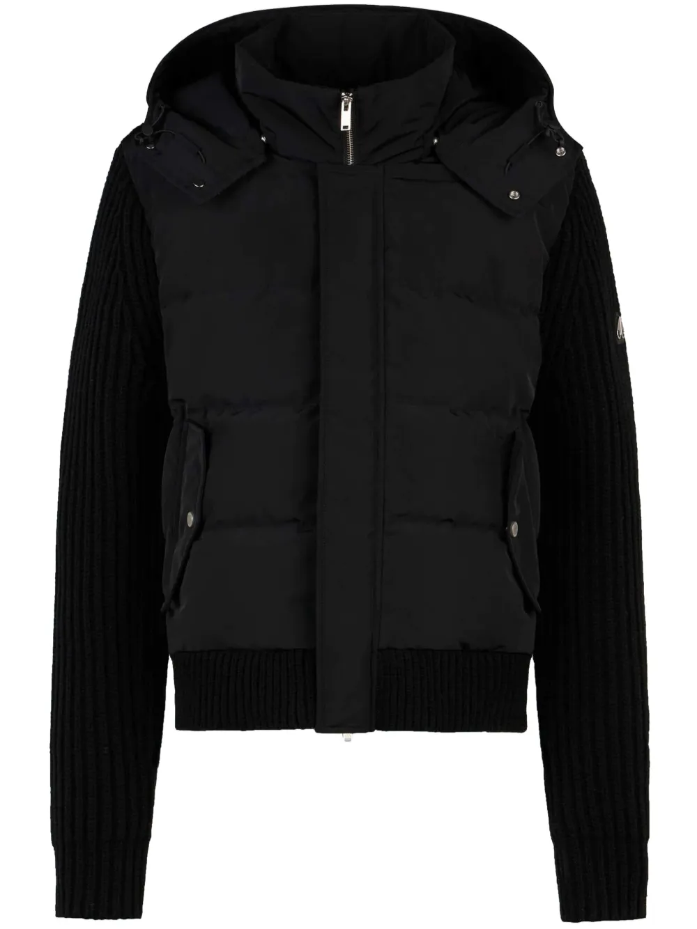 Moose Knuckles wool jacket | Black | Image 1