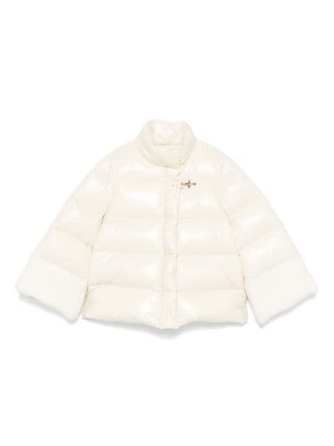 Fay Kids panelled puffer jacket