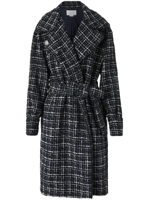 Genny Double-breasted tweed coat