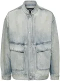 FIVE CM faded-effect denim jacket - Blue