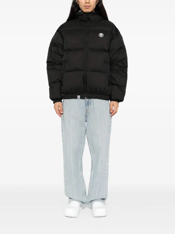 AAPE BY *A BATHING APE® パデッドジャケット | ブラック | FARFETCH JP