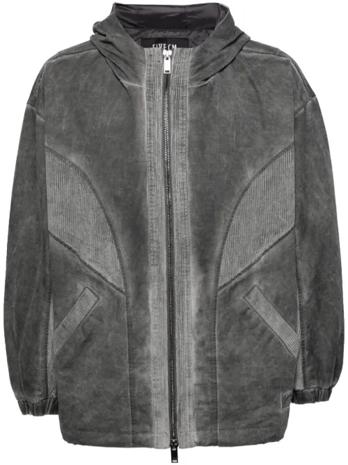Veste patchwork à capuche - FIVE CM - Modalova