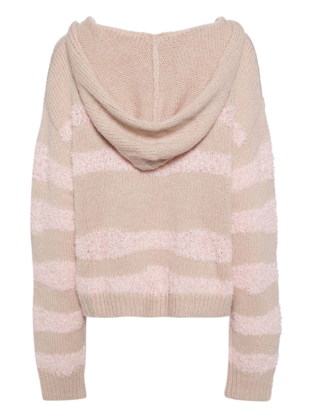 Shop Tout A Coup Striped Jumper In Pink