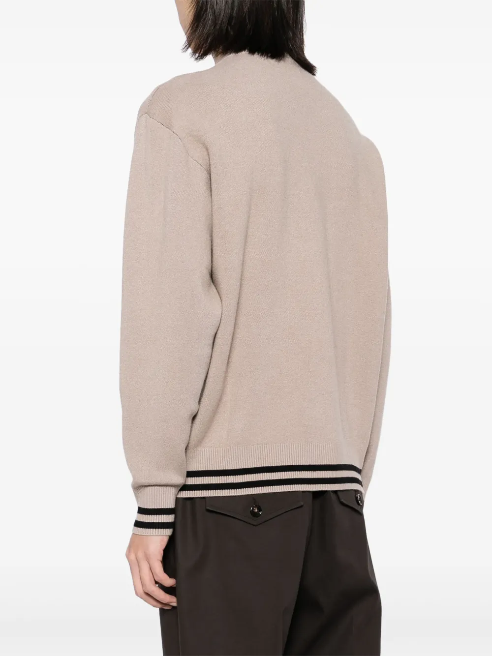 Chocoolate Logo-patch Jumper In Brown