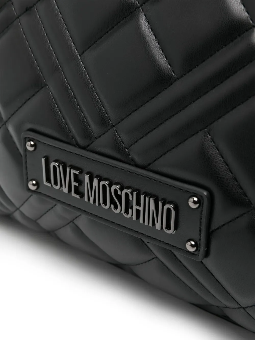 Affordable Love Moschino matelassé tote bag WOMEN