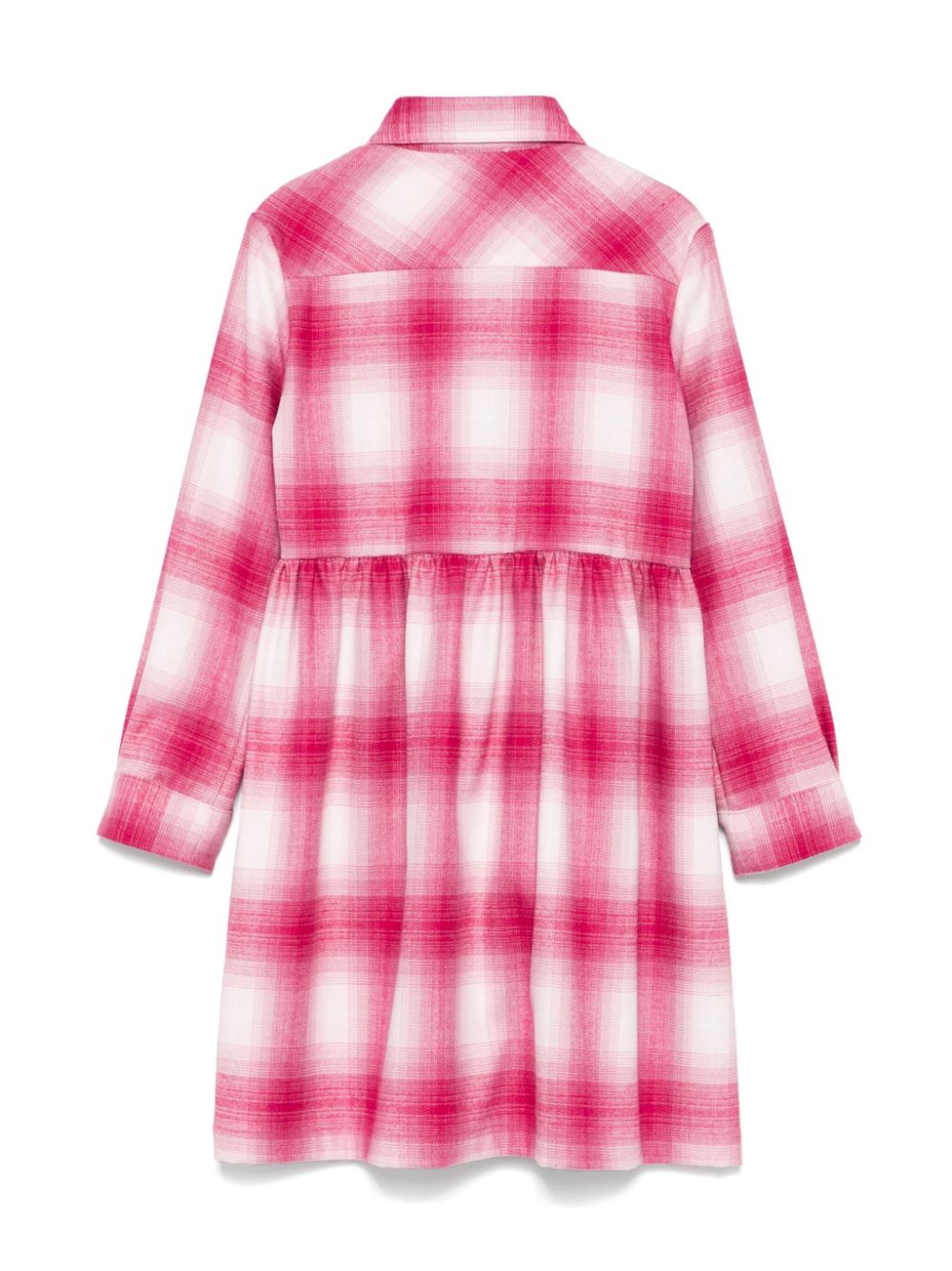 Il Gufo checked dress - Roze