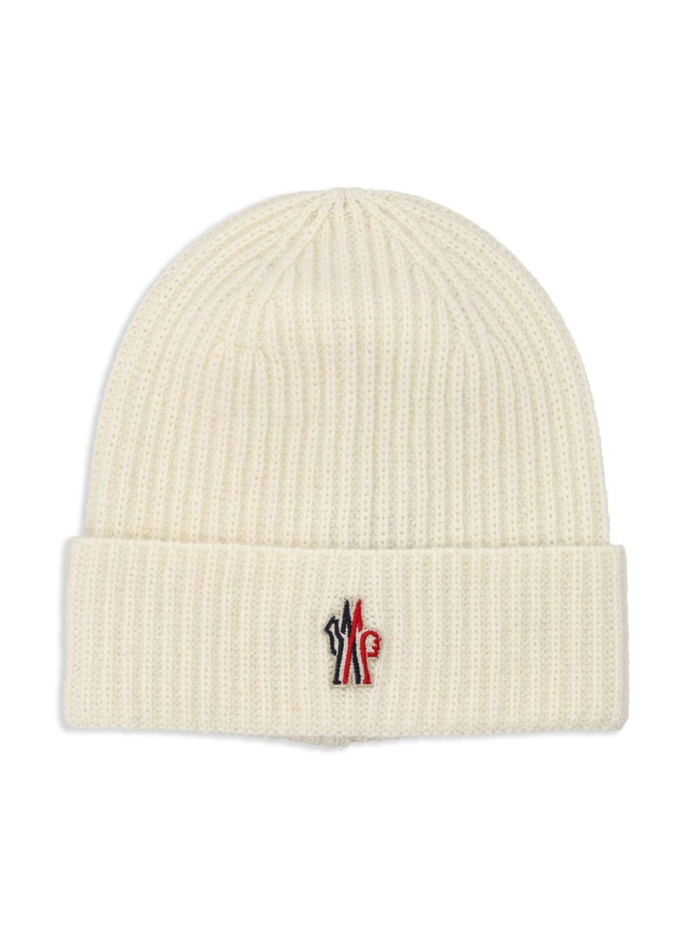 Image 1 of MONCLER GRENOBLE KIDS logo-patch beanie hat