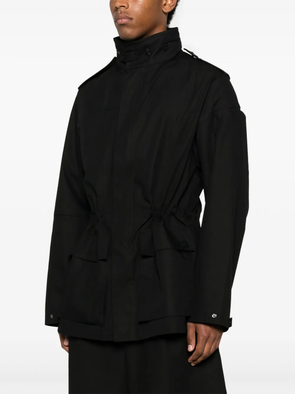 Y-3 Jack met trekkoordtaille Zwart
