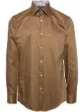 BOSS slim-fit shirt - Brown