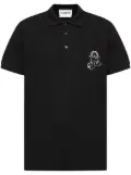 Iceberg cartoon-print polo shirt - Black