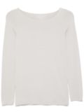 Majestic Filatures boat-neck T-shirt - Neutrals