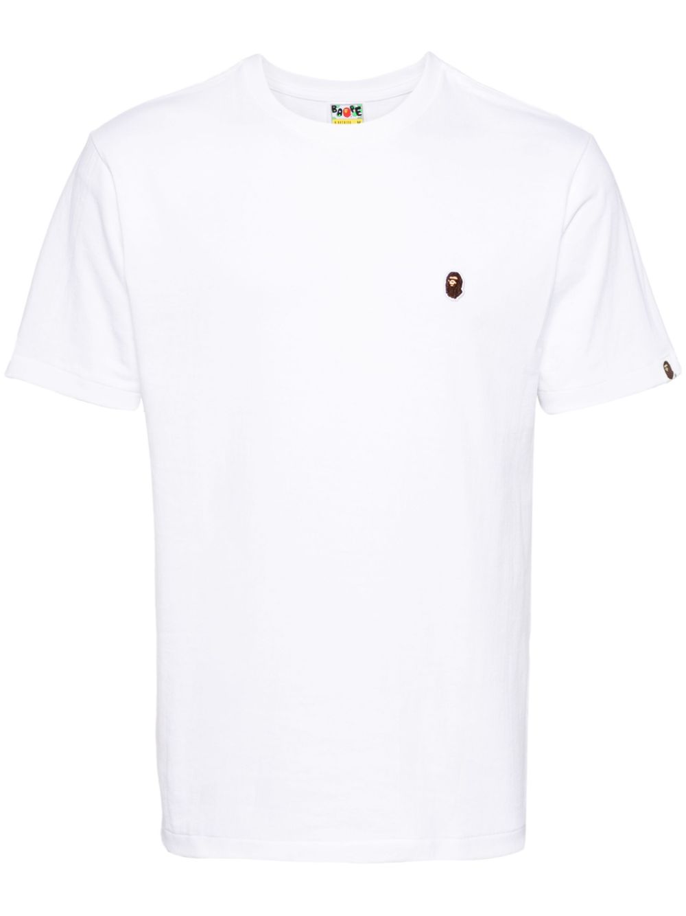 A BATHING APE® logo-patch T-shirt - White