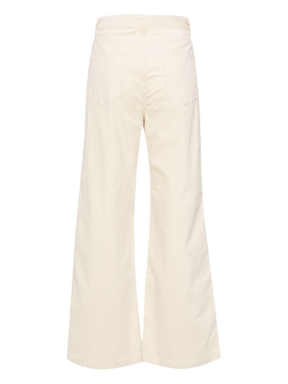 CHOCOOLATE Straight broek - Beige