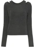 tout a coup layered T-shirt - Grey