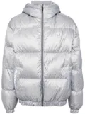 AAPE BY *A BATHING APE® logo patch padded jacket - Grey