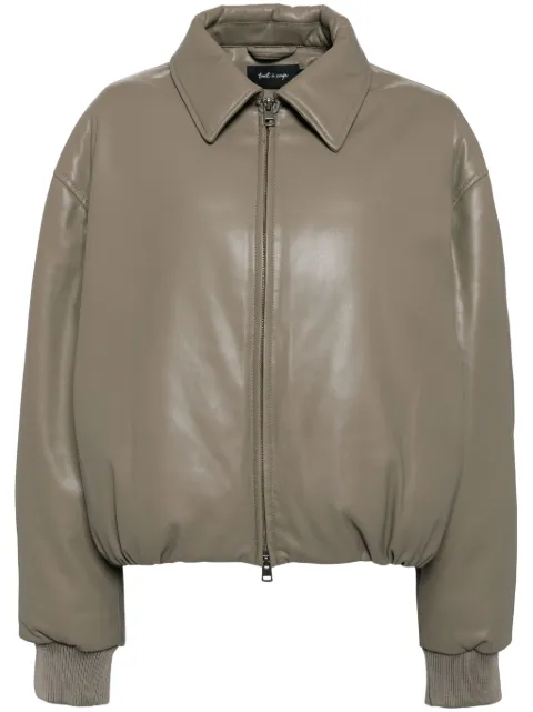 tout a coup veste matelassée à fermeture zippée