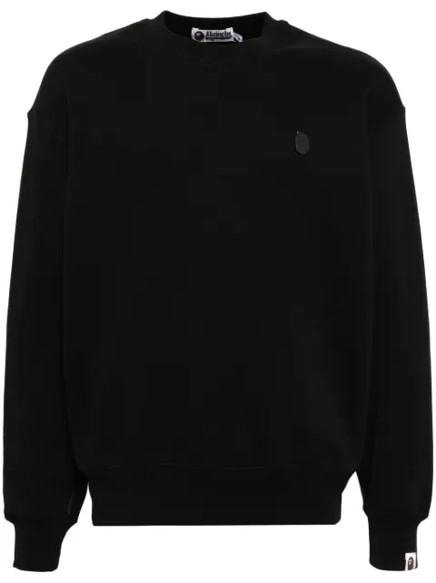 A BATHING APE® sudadera con parche del logo