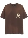 Represent logo-tape T-shirt - Brown