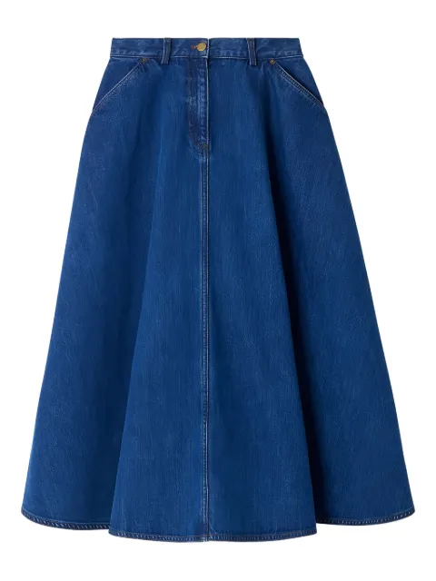 Bonpoint x Vanessa Seward denim midi skirt