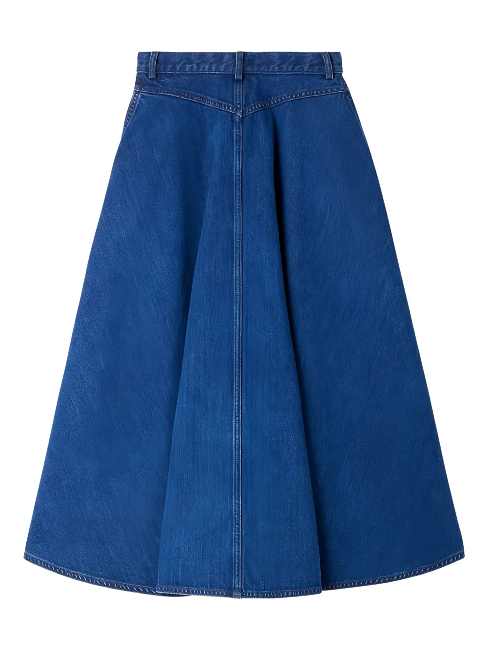 Bonpoint x Vanessa Seward denim midi skirt - Blauw