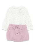 La Stupenderia cotton bloomers set - White