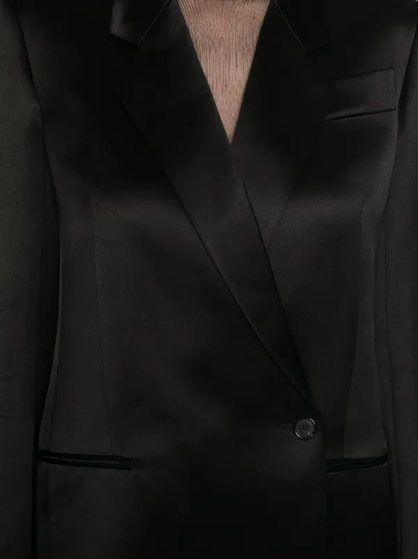 【関税込み】KHAITE ブラック Willow テーラードジャケット KHAITE Willow Blazer | Black | FARFETCH JO