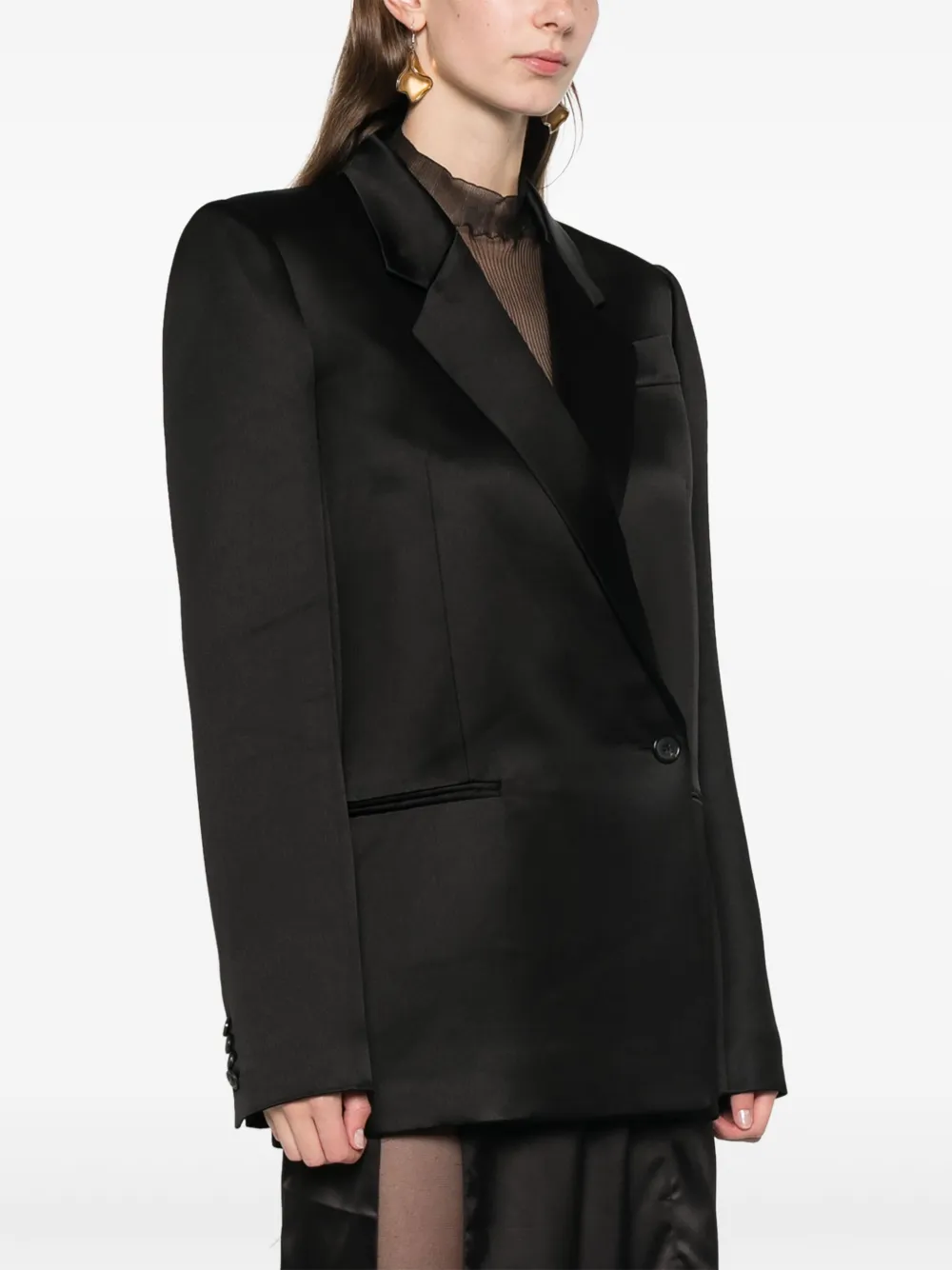 KHAITE Blazer Zwart