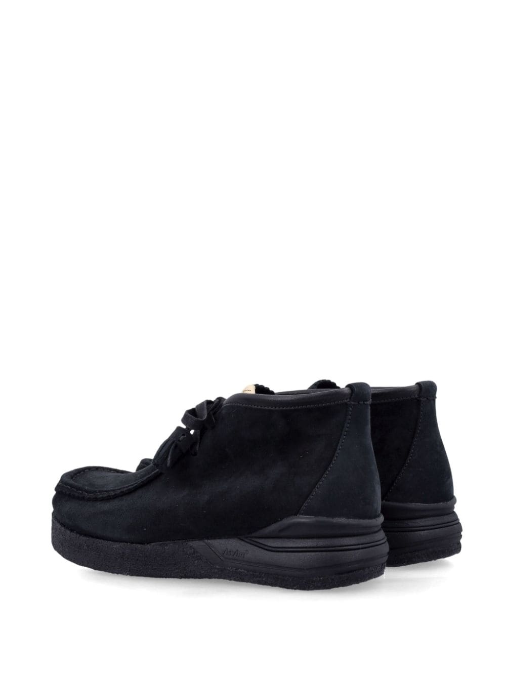 Shop Visvim Trekker-folk Boots In Black