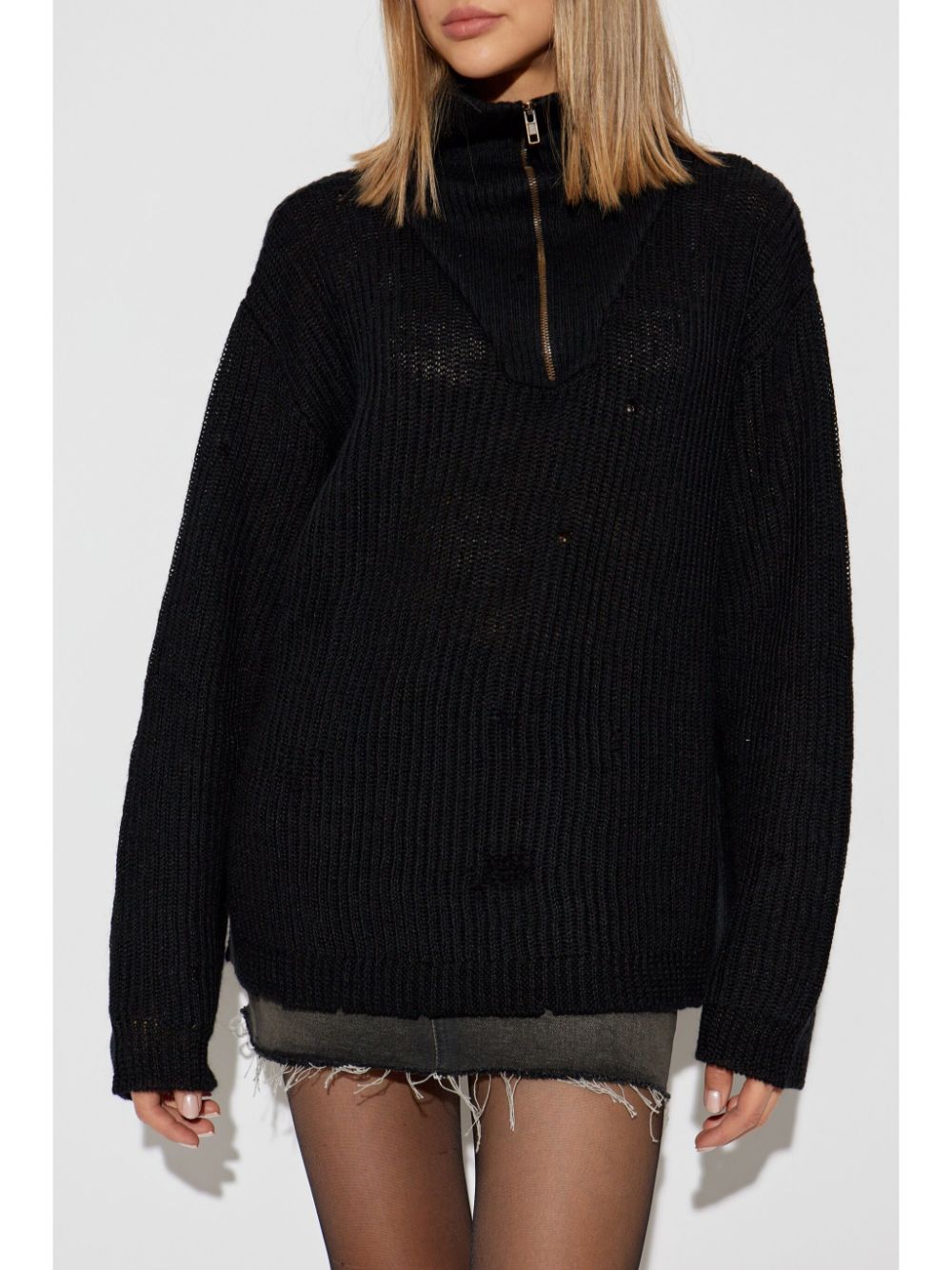 Maison Margiela half-zip sweater Women