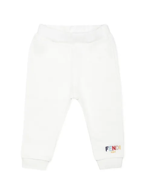 Fendi Kids logo-embroidered track pants