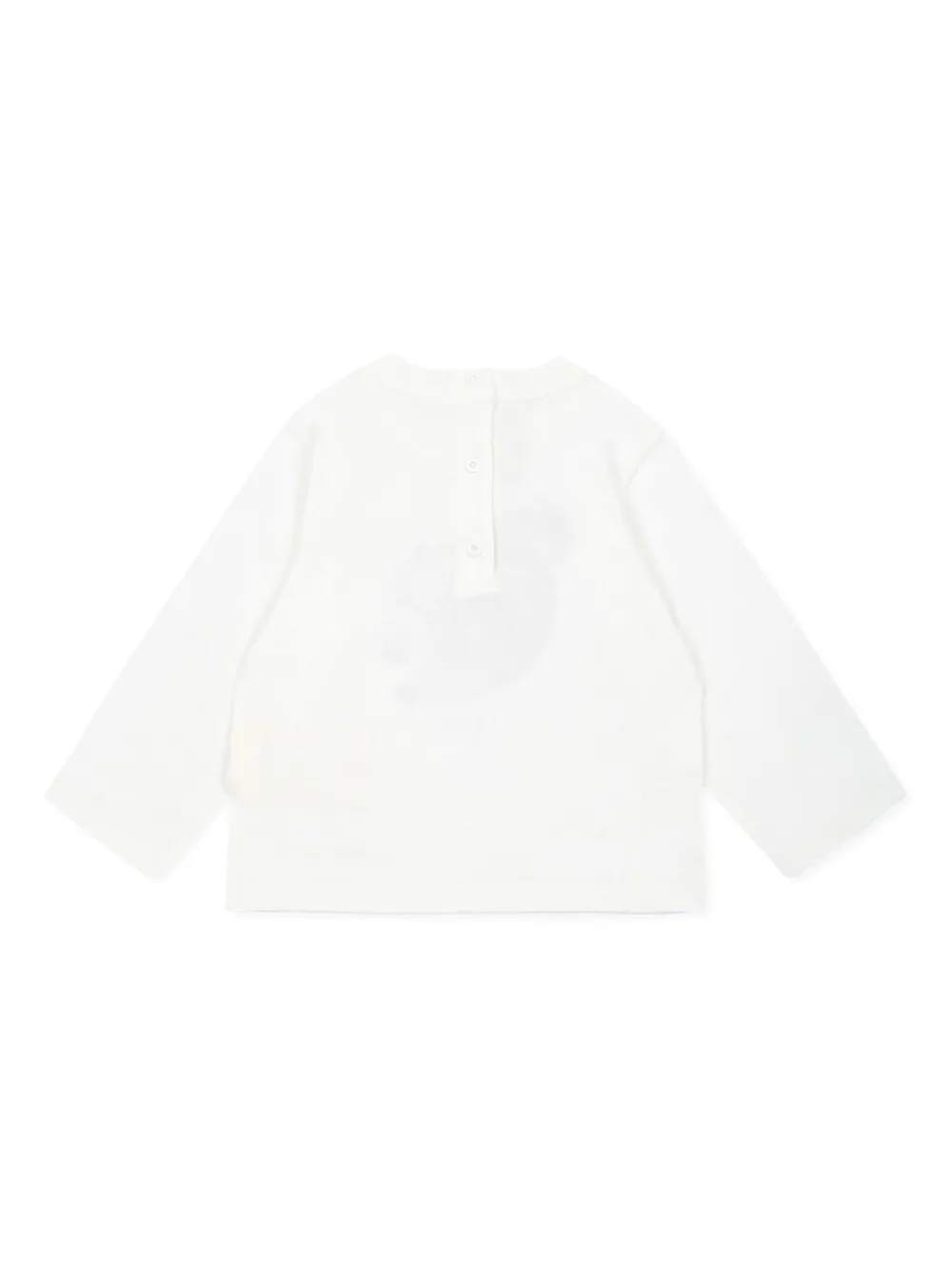 Fendi Kids T-shirt met logoprint Wit