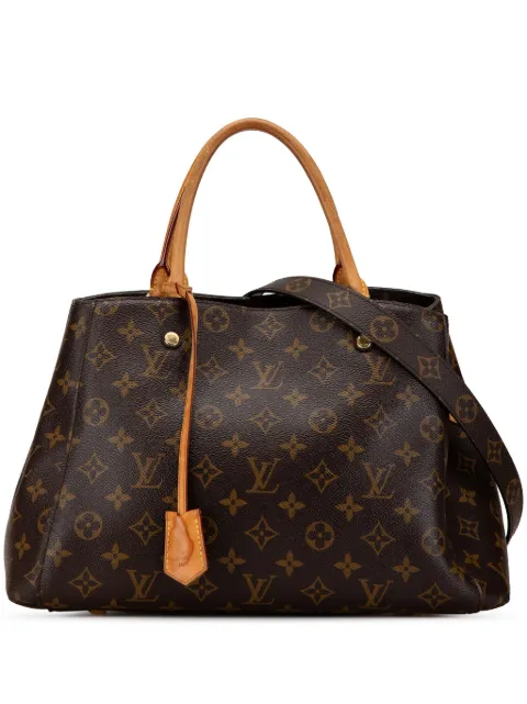 Louis Vuitton Pre-Owned 2014 Monogram Montaigne MM satchel WOMEN