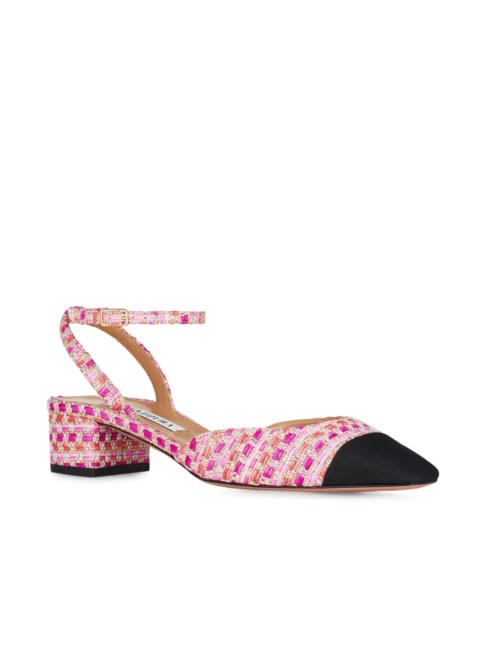 Aquazzura 35 mm French Flirt pumps - Roze